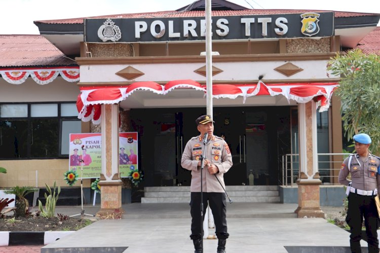 Pimpin Apel Perdana, Ini Pesan Kapolres TTS