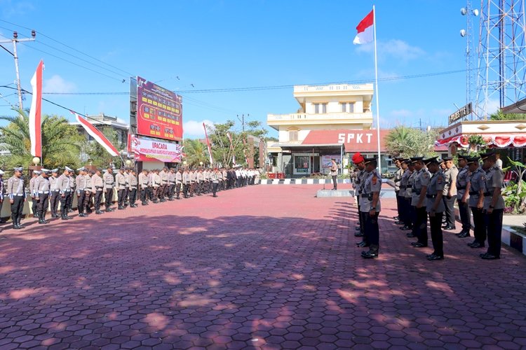 Hari Juang Polri Tahun 2024, Polres TTS Melaksanakan  Upacara