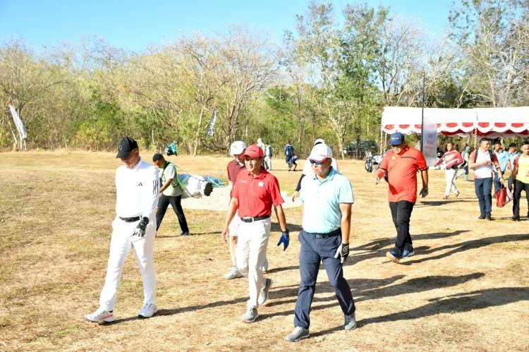 Polda NTT Rayakan HUT RI Ke-79 dengan Gelar Turnamen Golf