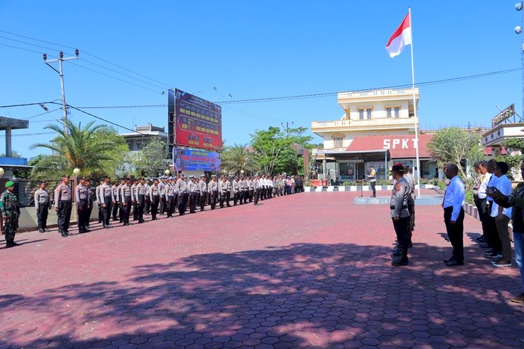 Menandai Dimulainya Ops Zebra-Turangga 2024, Polres TTS  laksanakan Apel gelar Pasukan