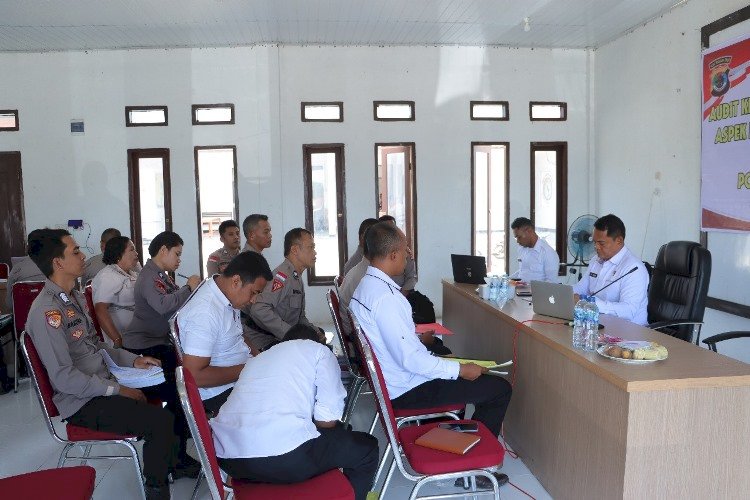 Tim Itwasda Polda NTT Laksanakan Audit Kinerja  Di Polres TTS