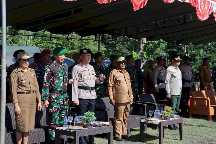 Kapolres TTS hadiri Upacara Penyerahan Simbol Yuddha Wastu Pramuka Jaya