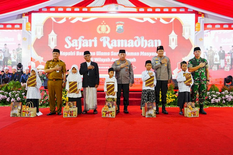 Kapolri Safari Ramadan ke Jawa Tengah, Jalin Silaturahmi dengan Tokoh Ulama Setempat