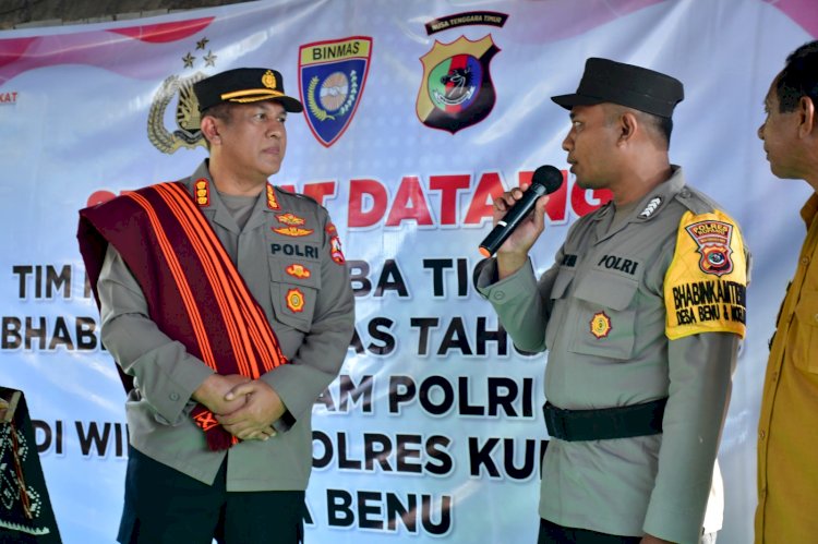 Ikut Lomba Tiga Pilar Bhabinkamtibmas Baharkam Polri 2025: Bhabinkamtibmas Desa Benu Ubah Sopi Jadi Gula Aren