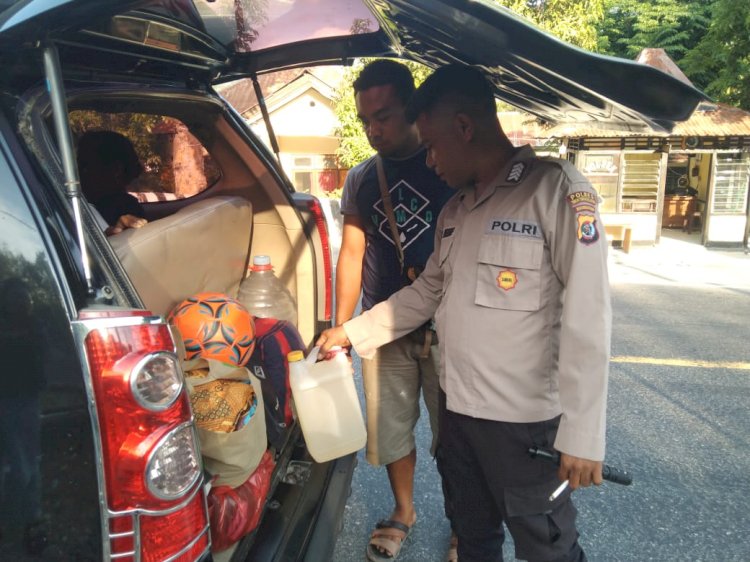 Komitmen Zero Alkohol, Polsek Batuputih Amankan Puluhan Liter Miras dalam Giat KRYD