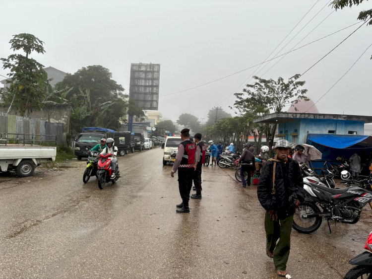 Patroli Dialogis Sat Samapta Polres TTS,  Cegah Tindakan Kriminal