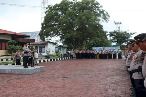 Pimpin Apel Jam Pimpinan, Kapolres TTS  Tekankan Pentingnya Pelaksanaan Tugas dengan Baik