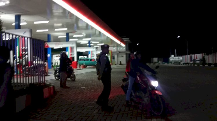 Polres TTS Rutin Patroli Malam, Pastikan Aman dan Kondusif Nataru