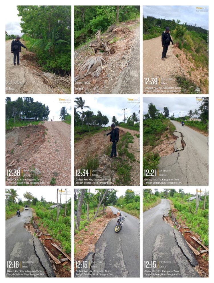 Lakukan Monitoring Daerah Rawan Longsor di Tiga Desa, Polsek Kie Imbau Warga Selalu Waspada