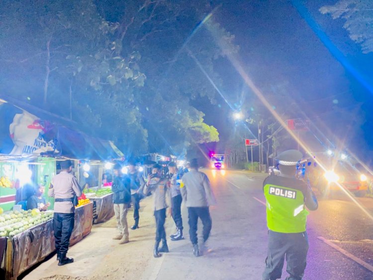 Jamin Keamanan Masyarakat, Polres TTS Intensifkan Patroli Malam