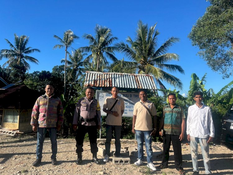 Polsek Ki'e Laksanakan Pengamanan Ibadah Paskah di GMIT Ebenhaezer Hoibeti, Ciptakan Rasa Aman Saat Beribadah