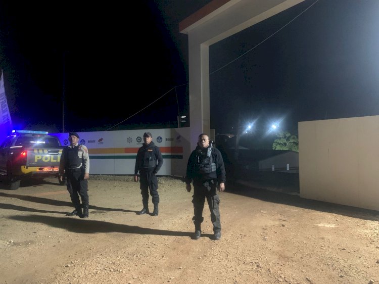 Jaga Keamanan Malam Hari, Sat Samapta Polres TTS Laksanakan Patroli Dialogis