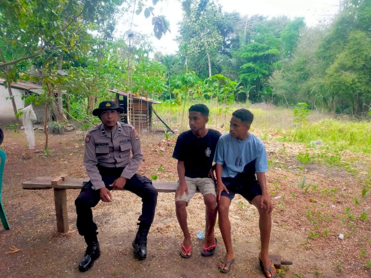 Polsek Polen Laksanakan Patroli Dialogis, Himbau Terkait TPPO hingga Curanmor