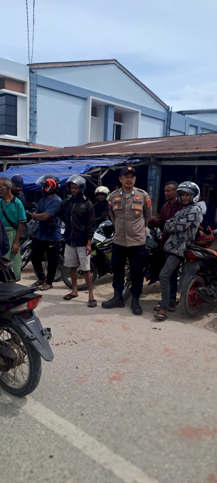 Polsek Mollo Utara, Humanis Beri Imbauan dan Jaga Kamtibmas Tetap Kondusif