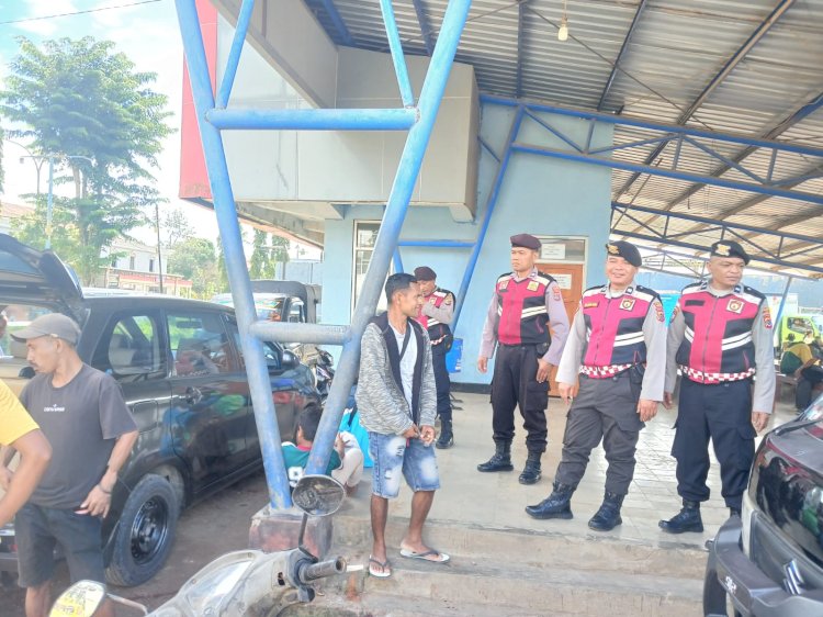 Intensifkan Harkamtibmas, Sat Samapta Polres TTS Gelar Patroli Kota dan Operasi Yustisi Cegah TPPO Serta Premanisme