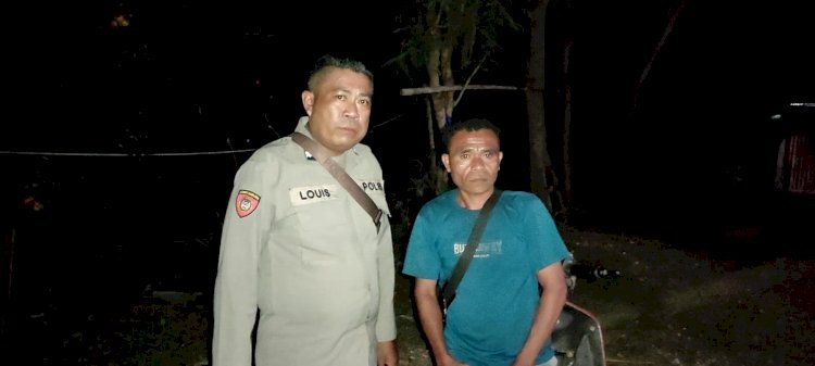 Polsek Kolbano Laksanakan Patroli Dialogis, Jaga Kondusifitas Kamtibmas Desa Oetuke