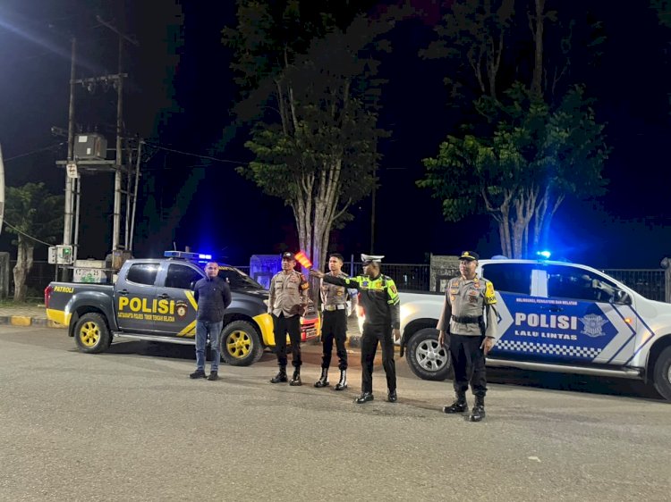 Pantau Situasi Kamtibmas, Personel Polres TTS Patroli di Sejumlah Tempat Keramaian Kota Soe