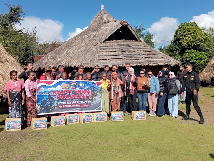 Jelajah Wisata dan Bakti Sosial, Wakapolda NTT Pimpin 