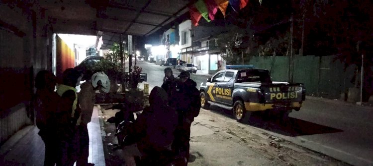 Ciptakan Kondisi  Kondusif,  Personil Polres TTS melakukan Giat Patroli Malam Penyisiran di Titik  Rawan Kota Soe