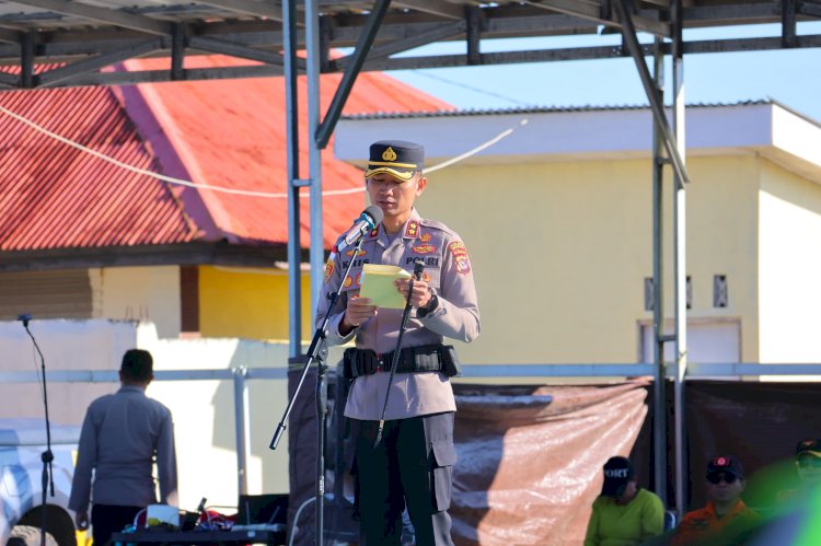 Antisipasi Karhutla Musim Kemarau 2026, Polres TTS Gelar Apel Kesiapsiagaan Bersama Lintas Sektoral