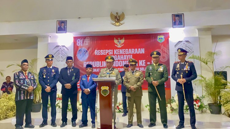 Forkopimda dan Seluruh Elemen Masyarakat Kab. TTS Bersatu Membantu Korban Gempa Flores