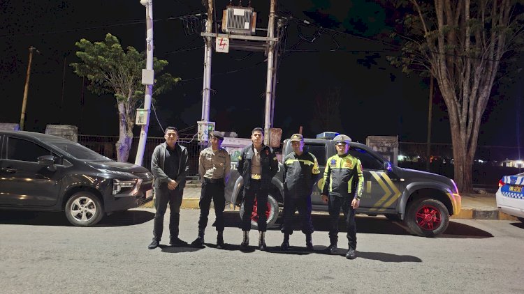 Ciptakan Rasa Aman, Polres TTS Gelar Patroli Dialogis Malam Hari Menyasar Pusat Keramaian hingga Lapas