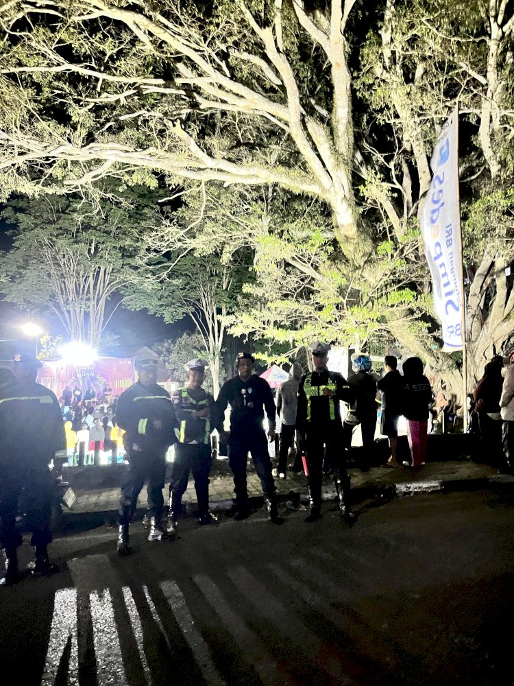 Pastikan Kota Soe Tetap Tertib, Satlantas Polres TTS Gelar Patroli Malam Menyisir Jalur Protokol