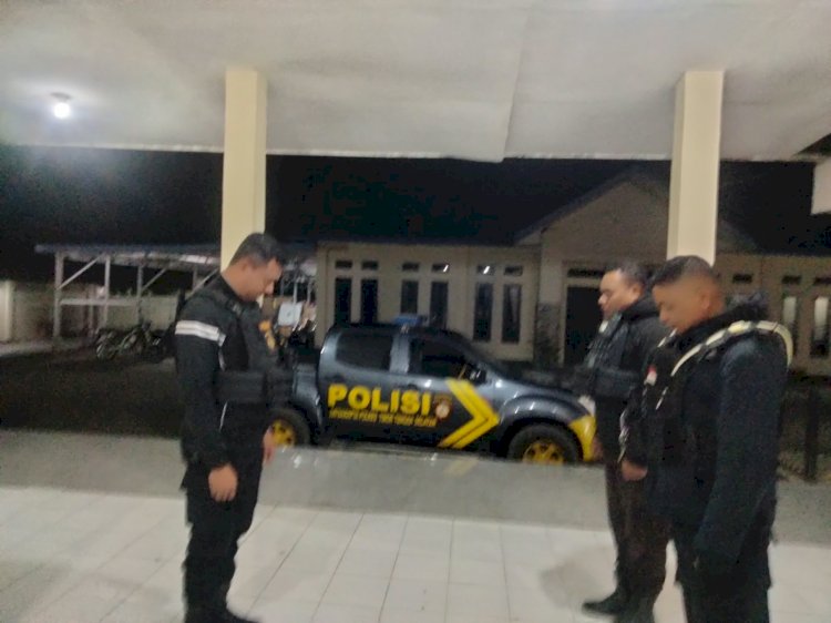 Jaga Malam Kota Soe, Tim Patroli Perintis Presisi Sat Samapta Polres TTS Sisir Titik Rawan Kejahatan 