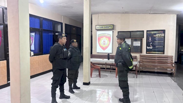 Jaga Kondusifitas Kota Soe, Sat Samapta Polres TTS Gencarkan Patroli Perintis Presisi dan Blue Light Patroli