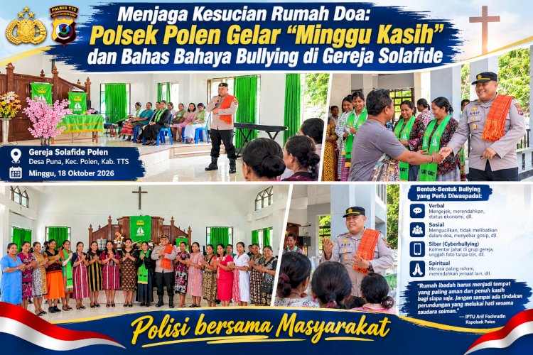 Menjaga Kesucian Rumah Doa: Polsek Polen Gelar 