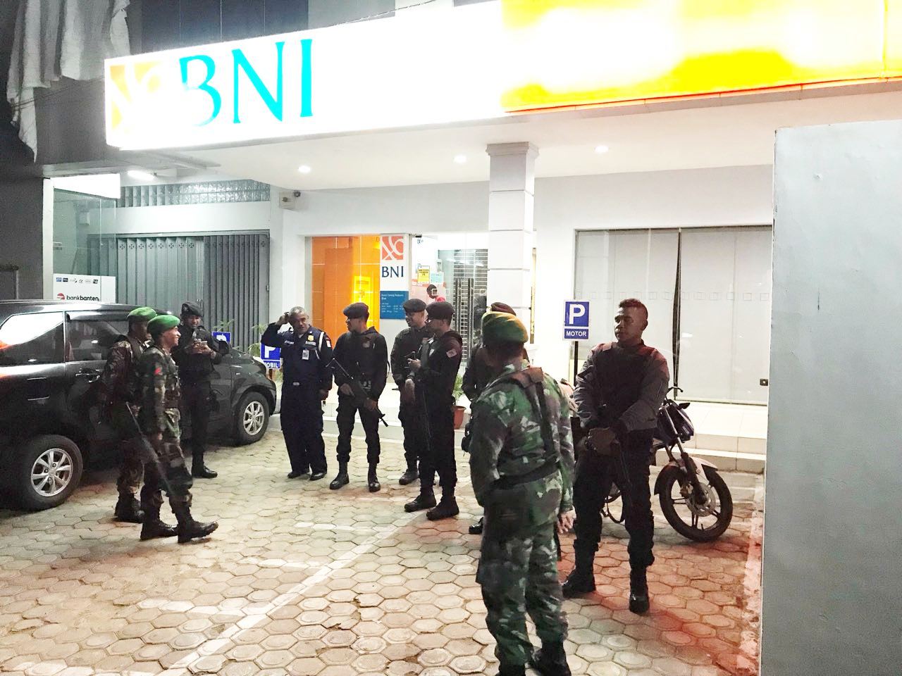 Polres TTS  Patroli gabungan  bersama TNI