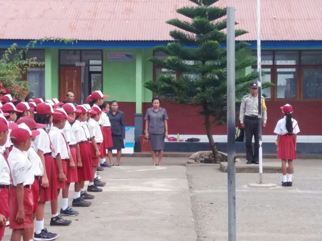 Jadi Irup, Bhabinkamtibmas Pol Sub Sektor Pasar Inpres Beri Pesan Kamtibmas