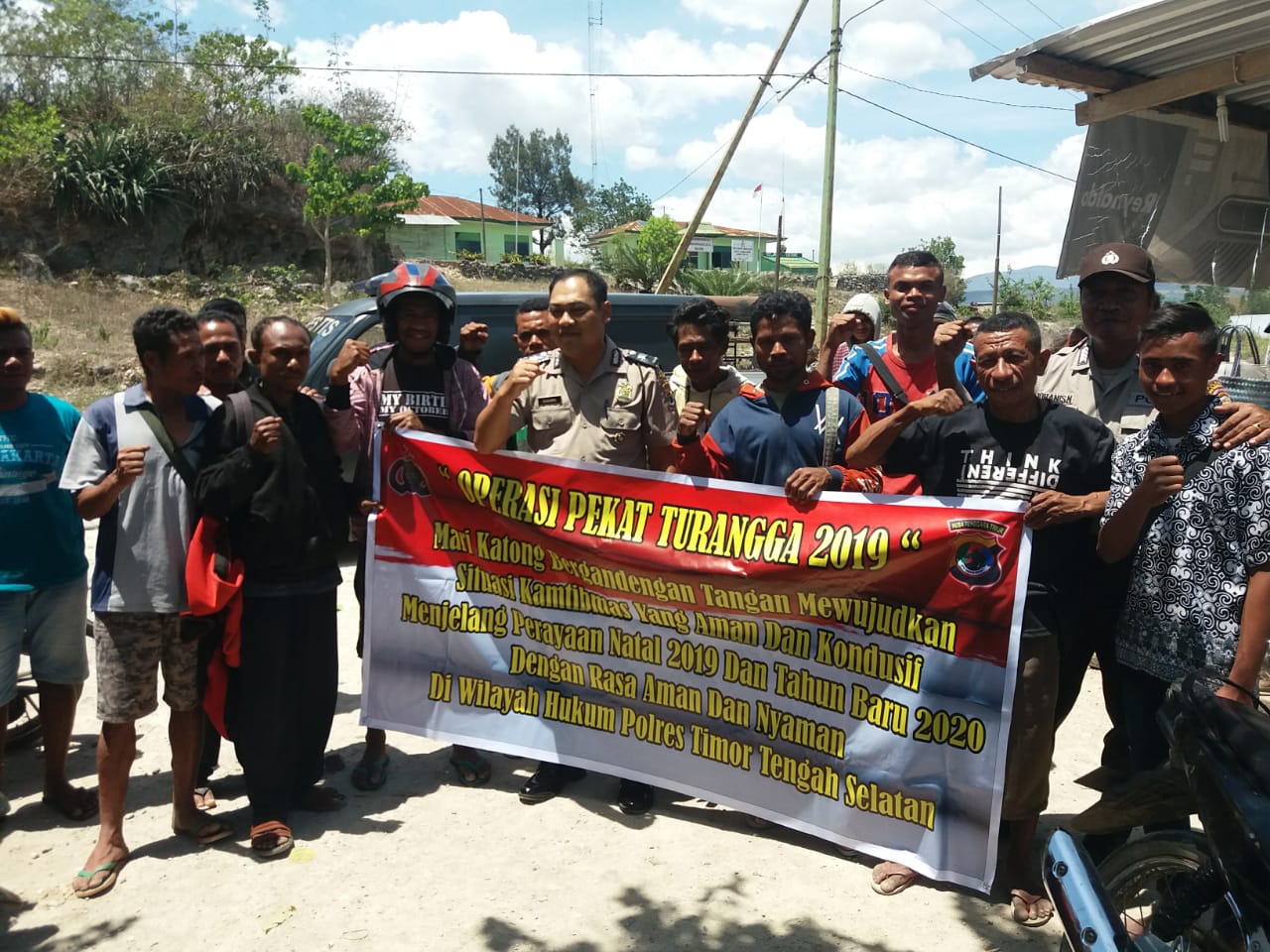 Operasi Pekat Turangga, Satgas Preemtif Polres TTS  Melaksanakan Penyuluhan